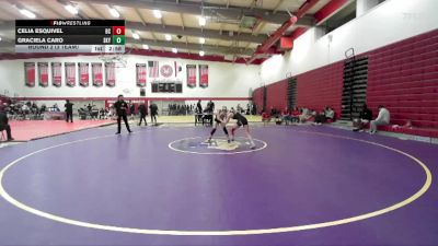 103 lbs Round 2 (3 Team) - Graciela Caro, Skyline College vs Celia Esquivel, Bakersfield College