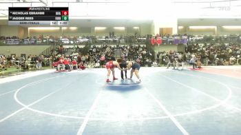 285 lbs Semifinal - Nicholas Ebrahimi, Berlin vs Jagger Rees, Foran