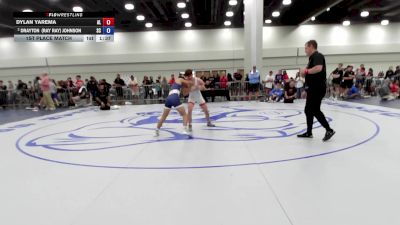 126 lbs 1st Place Match - Dylan Yarema, AL vs Drayton (Ray Ray) Johnson, SC