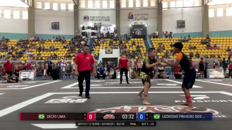 Leonidas Pinheiro Dos Santos vs Decio Lima 2025 ADCC Brazilian Nationals