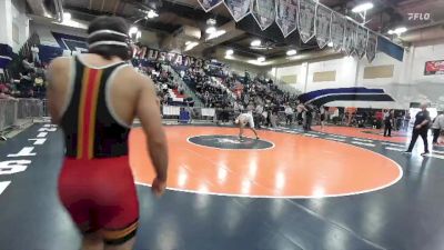 165 lbs 1st Place Match - Bailey Holman, Poway vs Lincoln Casas, El Modena