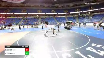 170 lbs Consolation - David Barrett, New England vs Andrew Donahue, Pennsylvania