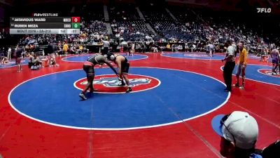 2A-215 lbs Cons. Round 2 - Ruben Meza, Sonoraville vs Jatavious Ward, Morgan County