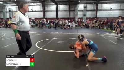 95 lbs Consi Of 8 #1 - Boden Waite, Unattached vs Conner McWilliams, The Hunt