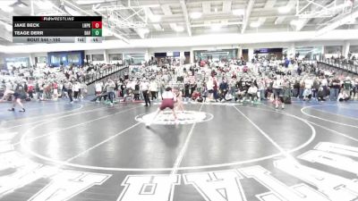 150 lbs Cons. Round 3 - Teage Derr, Davis vs Jake Beck, Lone Peak
