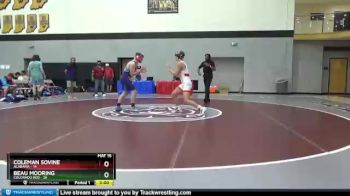 187 lbs Semis & 3rd Wb (16 Team) - Coleman Sovine, Alabama vs Beau Mooring, Colorado Red