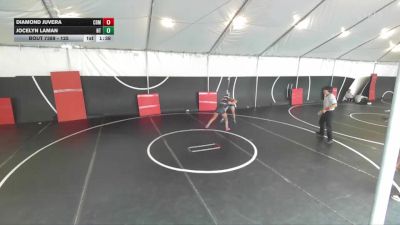 125 lbs Semifinal - Diamond Juvera, CDM vs Jocelyn Laman, North Torrance