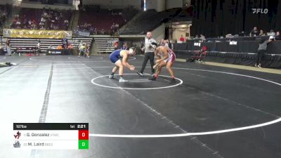 197 lbs Round Of 32 - Glean Gonzalez, Virginia Tech WC vs Mac Laird, Big Bend CC