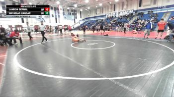 132 lbs Cons. Round 4 - Nicholas Haggar, Valhalla vs Landon Bernal, Imperial