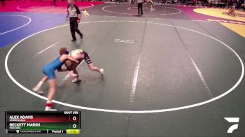 90 lbs Cons. Round 2 - Beckett Marsh, Waconia vs Alex Adams, Minnewaska