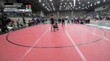 115B 1st Place Match - Abbigail O`kelly, Yukon vs Jaqueline Teneyuque, McDonald County
