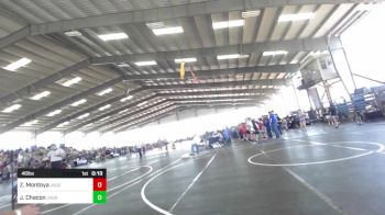 46 lbs 2nd Place - Zane Montoya, Juggernaut WC vs Jarren Chacon, Juggernaut WC