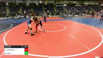 160 lbs Final - Dante Hutchings, Pomona Elite vs Gabe Lake, Flathead Valley WC