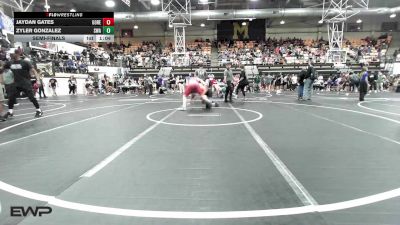 170 lbs Semifinal - Jaydan Gates, Gore Pirates Youth Wrestling vs Zyler Gonzalez, Shelton Wrestling Academy
