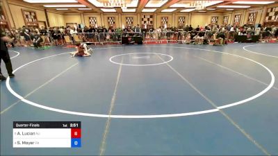 170 lbs Quarterfinal - Anthony Lucian, Nj vs Samuel Moyer, Pa