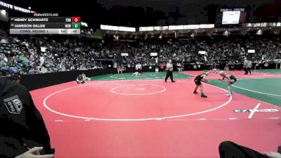 95 lbs Cons. Round 1 - Jameson Gilles, WSW1 vs Henry Schwartz, FDMA