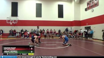 126 lbs Quarterfinal - Colton Foast, Dike-New Hartford vs Abram Wessels, Clarion-Goldfield-Dows