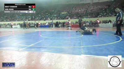 113 lbs Round Of 64 - Macy Dobson, Wilson-Henryetta vs Juel Ross, Shelton Wrestling Academy