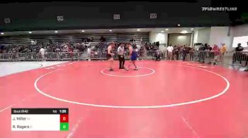 195 lbs Round Of 16 - Johnny Miller, PA vs Rylan Rogers, ID