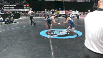 4A 132 lbs Cons. Round 1 - Sergio Perez, Santa Teresa vs Miguel Montano, Socorro