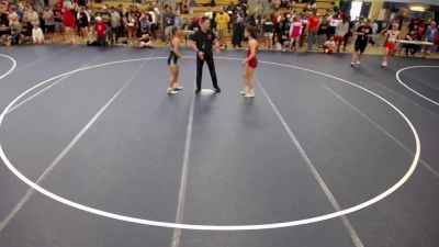 120 lbs Semis - Charlie Dolan, IL vs Andrea Quinones, MN