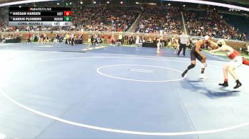 D3-165 lbs Cons. Round 2 - Haegan Hansen, Hart HS vs Darius Flowers, Muskegon Orchard View