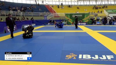 BRUNO GOMES DE MELO vs GLAUBER HOLANDA MORAES 2024 Brasileiro Jiu-Jitsu IBJJF