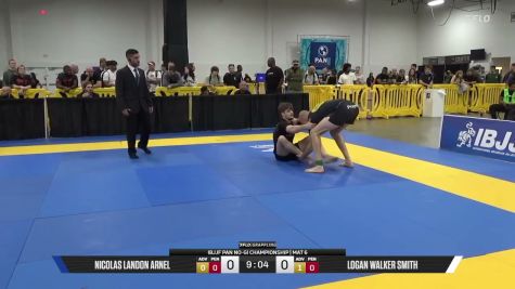 Logan Walker Smith vs Nicolas Landon Arnel 2026 Pan IBJJF Jiu-Jitsu No-Gi Championship