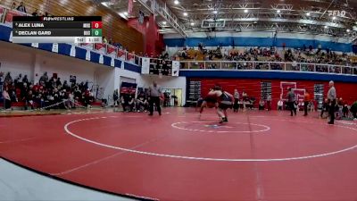 285 lbs Quarterfinal - Alex Luna, McCutcheon vs Declan Gard, Rochester