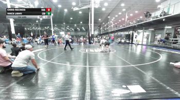 154 lbs Rr Rnd 3 - Chris Recinos, Parkland - HS vs Vince Lienti, Central Bucks West - HS