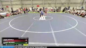 88 lbs Placement Matches (8 Team) - James Hemmila, Illinois vs Kaiden Belinsky, Iowa