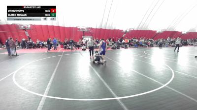 16U Boys - 126 lbs Cons. Round 1 - James Nowak, Wisconsin vs David Howe, Wisconsin