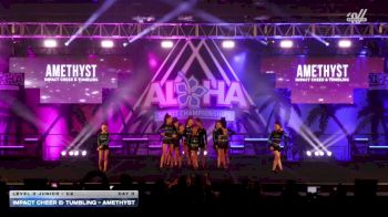 Impact Cheer & Tumbling - Amethyst [2026 L3 Junior - D2 Day 3] 2026 Aloha Grand Nationals