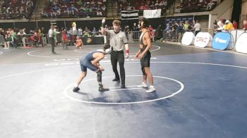 D 2 126 lbs Cons. Round 2 - Devin Baranco, Brusly vs Gunner Veron, Carencro