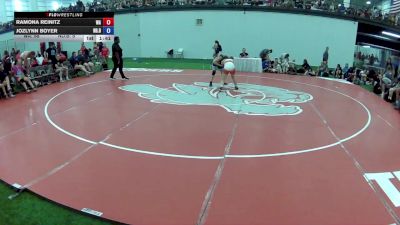 120 lbs Ramona Reinitz, Washington vs Jozlynn Boyer, North Dakota Blue