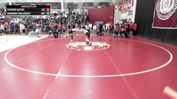 138 lbs Consi Of 16 #1 - Tucker Bayer, St. Thomas vs Andrew Holloway, Mt. Pisgah Christian