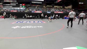 149 lbs Semifinal - 11 Hagen Heistand, Concordia vs 10 Alex Pena, Wayland Baptist