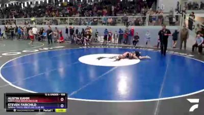 108 lbs Round 2 - Austin Kamm, North Pole Wrestling Club vs Steven Fairchild, Juneau Youth Wrestling Club Inc.