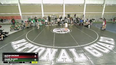 90 lbs Round 3 (4 Team) - Autum Encinas, Idaho vs Maisie Elliott, Mat Demons