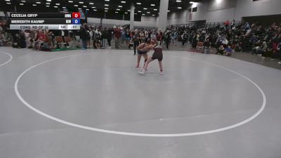 140 lbs Cons. Rd Of 32 - Meredith Kaump, DC Elite Wrestling vs Cecelia Gryp, Iowa