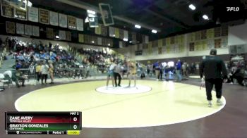 138 lbs Cons. Round 3 - Zane Avery, Temecula Valley vs Grayson Gonzales, Centennial