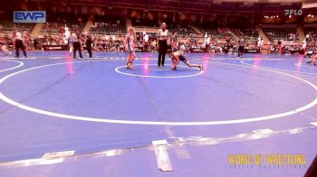 88 lbs Consi Of 16 #2 - Rex McDonald, Team Tulsa Wrestling Club vs Hunter Thorne, Tinley Park Bulldogs