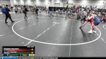 187 lbs Cons. Semi - Elliot Havlish, Wisconsin vs Rhodes Molenda, D3 Wrestling Club