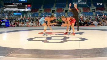 100 lbs Champ. Rd Of 16 - Garrett Bjerga, MN vs Alexander Hall, MO