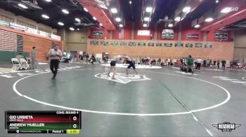 133 lbs Cons. Round 4 - Andrew Mueller, Shasta vs Gio Urbieta, West Hills