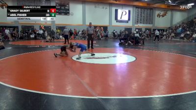 83 lbs Semifinal - Abel Fisher, Sebolt Wrestling Academy vs Grady Gilbert, DC Elite