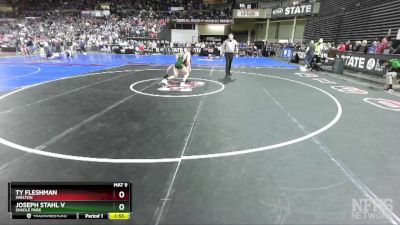 2A 126 lbs Quarterfinal - Ty Fleshman, Shelton vs Joseph Stahl V, Shadle Park