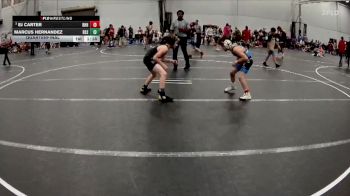 80-84 lbs Quarterfinal - Ej Carter, Steller Trained vs Marcus Hernandez, Boyertown