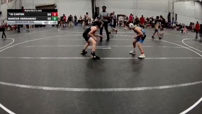 80-84 lbs Quarterfinal - Ej Carter, Steller Trained vs Marcus Hernandez, Boyertown