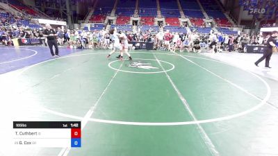 165 lbs Cons 64 #2 - Tate Cuthbert, ID vs Grady Cox, OR